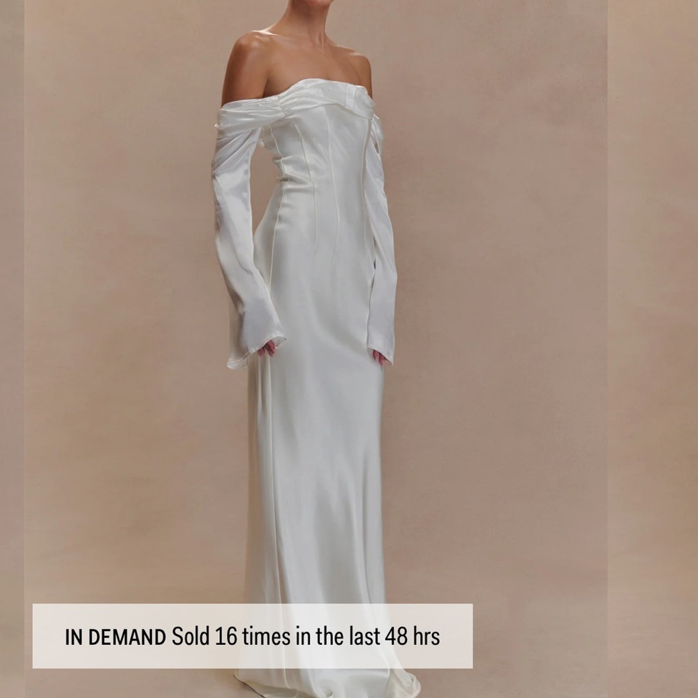 Giselle dress in white